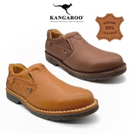 Kangaroo Original Genuine Cow Leather Slip On Shoes Men 9532