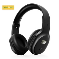 Portable FM Radio Headphones Wireless Bluetooth Headset FM Radio Walkman for Jogging, Mowing, Cycling, FM Receiver