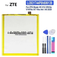 For ZTE Blade V9 V10 /V9Vita V10Vita /A7 Vita /A4 / A5 2020 Li3931T44P8h806139 Battery 3200mAh
