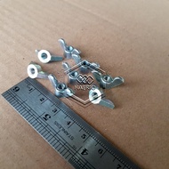 Butterfly NUT WING NUT M4 Yellow Ear NUT M4 Cast NUT 7 NUT For Bolts 7 Hole DIAMETER 4MM