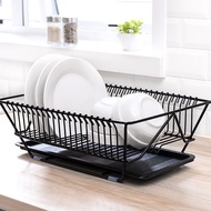 Q-8# Drip Dish Rack, Stainless Steel Kitchen Storage Punch-Free Dish Rack, Tableware Bowl Dish Rack PVVZ