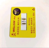 Sim Sticker/RSIM iPhone WELLSIM PRO Support New IOS 26 For iPhone Sim Lock