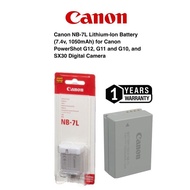 Canon NB-7L battery NB7L battery