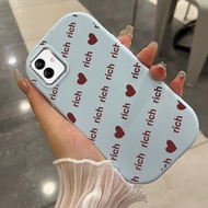Casing Hp For Samsung Galaxy A04 M04 F04 Case rich heart Case Elastic softcase soft texture silicone
