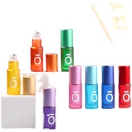 Roll-On Bottle 5ml Color Roll-On Bottle Glass Bottle Essential Oil Sub-Bottle #FZ9P7#