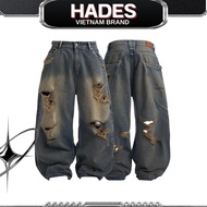 Vietnamese Products | HADES GRUNGE RIOT DENIM PANTS 1
