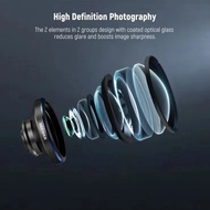 8mm Fisheye Lens with 17mm Thread Phone Lens Clip