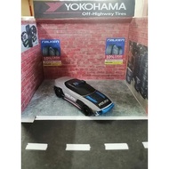 GARAGE HOT WHEELS CAR DIORAMA