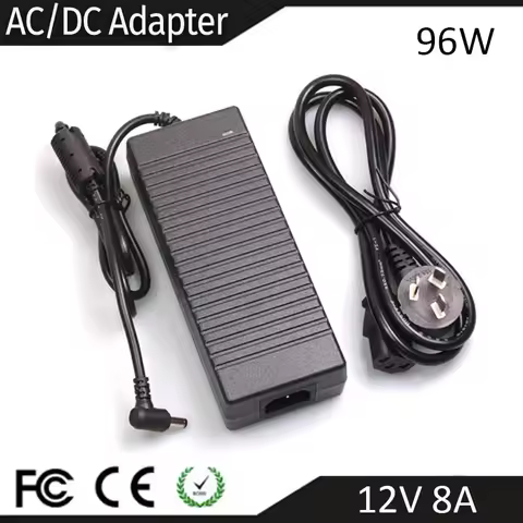12V 4A 5A 6A 7A 8A 10A Power Supply 48W 60W 72W 96W 120W Adaptor 24V 7.5A 10Amp 180W 240Watt AC DC P