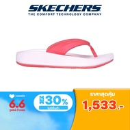 Skechers สเก็ตเชอร์ส รองเท้าแตะผู้หญิง Women Favored Sandals - 172021-CRL Goodyear Rubber Hanger Optional Hyper Burst
