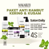MAKARIZO Professional Salon Daily Anti Rambut Kering & Kusa