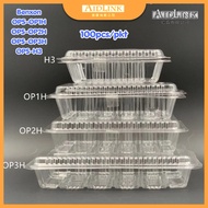 Benxon Plastic Disposable Tray OPS-OP1H / OP2H / OP3H / H3 Plastic OPS Container