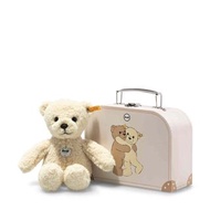 IN STOCK 現貨 - STEIFF MILA TEDDY BEAR IN SUITCASE (21 CM) 白色旅行熊公仔連行李箱🧸🌏🐻🏖✈️🤿❤️💕🌷💕🥰 貴族公仔牌子  (Unrivalle
