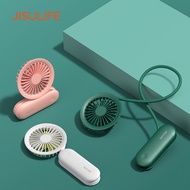 JISULIFE Versatile Mini Fan Portable Leafless Pocket Fan USB Rechargeable