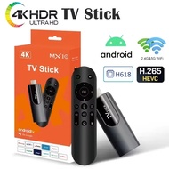 Smart TV stick MX10 F3/MX10 mini android13 h618 ATV 4K HD TV box 2.4/5G WiFi TV receiver for Google 