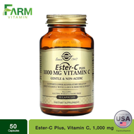Solgar, Ester-C Plus, Vitamin C, 1,000 mg, 50 Capsules