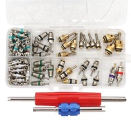 5102pcs// Car 1 "Kit R134aR12 Refrigeration 416" Boxed Valve Core Air Conditioning Repair Tool I1VA