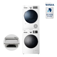 Winia Dimchae 10KG Dryer + 12KG Washing Machine Set Smart Package White EWR10MEWIP