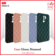 yitai yc-27 case glossy diamond xiaomi redmi 9 9a 9c 10a 10c - redmi 9 putih