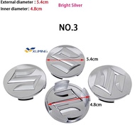 4ชิ้น/เซ็ตศูนย์ล้อรถ Hub Cap Fit ฝาครอบดุมล้อฝาครอบล้อยาง Hub Center ฝาครอบล้อสำหรับ Suzuki Carry Pikap Ertiga APV Ciaz Jimny Swift Dzire Celerio Vitara Raider Alto SX4 Samurai Xl Liana Ignis