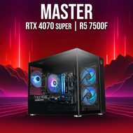 INVADER MASTER M18 | RTX 4070 SUPER | RYZEN 5 7500F GAMING DESKTOP