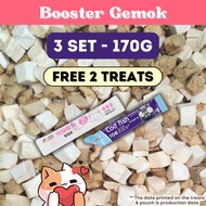 GUN PET Booster Gemok Freeze Dried Selera Makan Cat Dog Treats Snack Makanan Kucing Gemok Scoop Simb