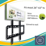 (CLEARANCE) for 26" to 63" inch TV, Fixed TV wall mount TV bracket slimed to wall