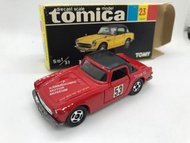 tomy tomica 黑盒 23 honda s800m japan 日本製 河口湖 特注 罕有 紅色