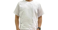 Men White (Top only) V-neck RTW for Male Biology, Dentistry, Dental Medicine, Doctor Medicine, MedTe
