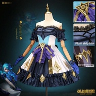 New Game LOL Gwen Cosplay Costume Game Cos LOL Cosplay New Hero Gwen Gothic Dress Lolita Costume and
