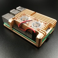 Raspberry Pi 4b Aluminum Alloy Shell Raspberry Pi 4 Model B Metal Box Radiator Outside