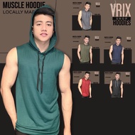 MUSCLE TEE HOODIE BY VRIX SHOP