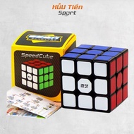 Ruik 3x3, Premium 3-Storey Rubix CuBe Black Border, QiYuan CuBe Intellectual Delay (Black)
