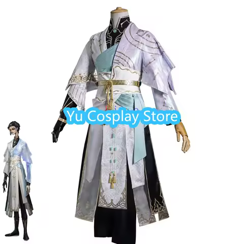 Wu Chang White Guard Cosplay Costume Game Identity V Cosplay Suit Party Clothing Halloween Carnival 