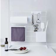 KIS - 噴粉廚房掛架收納網架 (5 x 5) - 380 x 450Hmm