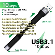 Type C to Type C Pd Fast Charging Usb3.1 High Speed Hard Disk 10g Short 100w Ultra Short Portable Da