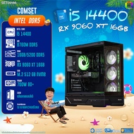 BONMECOM2 คอมประกอบ / CPU i5 14400 / RX 9060 XT 16GB / Case เลือกแบบได้/DDR5