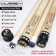MURREY EXCEED EXTRA SHAFT - (NO BUTT) UNILOC MAPLE CUE STICK BILLIARD - Sports Emporium