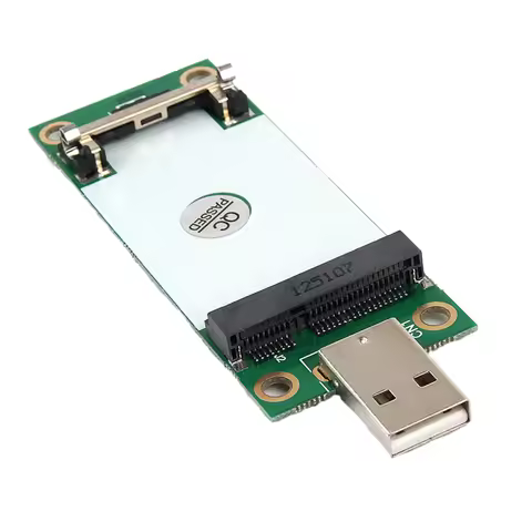 MINI PCI-E WWAN TO USB ADAPTER WITH SIM CARD SLOT Ideal for testing the WWAN cards work with most of