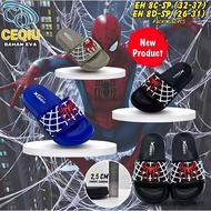 DULUX CQ - Children's Slide Sandals, Spider-Man Character Slip-On Sandals (26-31)
