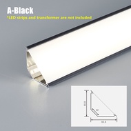 【New and Improved】 free ceiling corner line lamp LED aluminum profile surface mounted linear channel