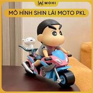 Shin model riding a PKL motorbike is 14cm high, weighs 300g
