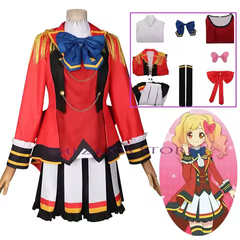 Game Nijino Yume Cosplay Anime Aikatsu Stars Costume Gorgeous Fashion S4 School Uniforms Halloween P