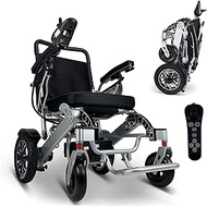 Lightweight for home use Intelligent Remote Control Electric Wheelchair All Terrain Folding Wheel Chair Weatherproof Stronger Longer Range Super Horse Power Dual Motorized All Terrain