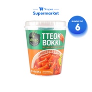 [Bundle of 6] CJ Bibigo Tteokbokki Sweet & Spicy (125g)