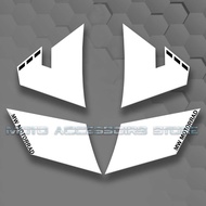 FOR BMW S1000RR 2023 2024 Motorcycle Fairing Side Stickers  S1000 RR Winglet Aerodynamic Wing Sticke