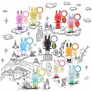 THE MONSTERS 10th Figure Keychain THE Monster 10th Anniversary