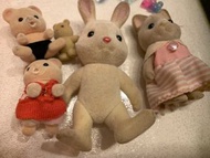 超值森林家族居家所有：睡房、廚房、廁所、嬰兒、衣服、洗衣配套Sylvanian Families Toy Set