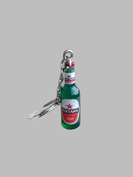 10pcs Gantungan kunci miniatur beer bintang