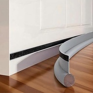 96 cm Grey Door Seal Draught Excluder for Doors, Draught Excluder Can Be Cut to Size, Wind Stopper D